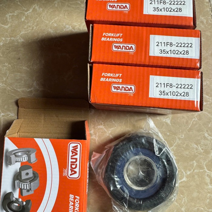 VÒNG BI XE NÂNG WANDA  35X102X28 (211F8-22222)